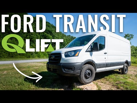 The Best Lift Kit for Ford Transit | Quigley Q-Lift Install