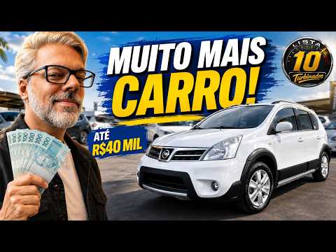 MAIS POR MENOS! 10 Carros completos de verdade até R$ 40 mil que humilham os compactos atuais