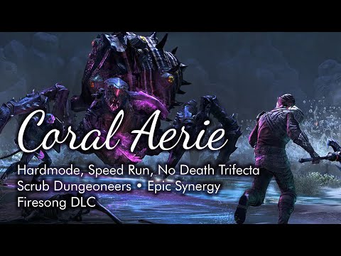 ESO Coral Aerie Trifecta Achievement (Coral Caretaker title)