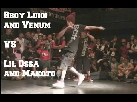 Bboy Luigi and Venum vs. Lil Ossa and Makoto. Throwback Friday #16.