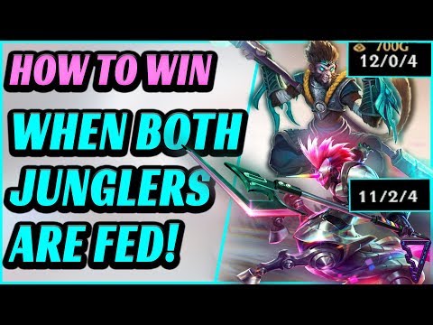 Using Smart Jungling To 1v9 Against The Enemy Jungler (Pathing/Rotations/Teamfighting)