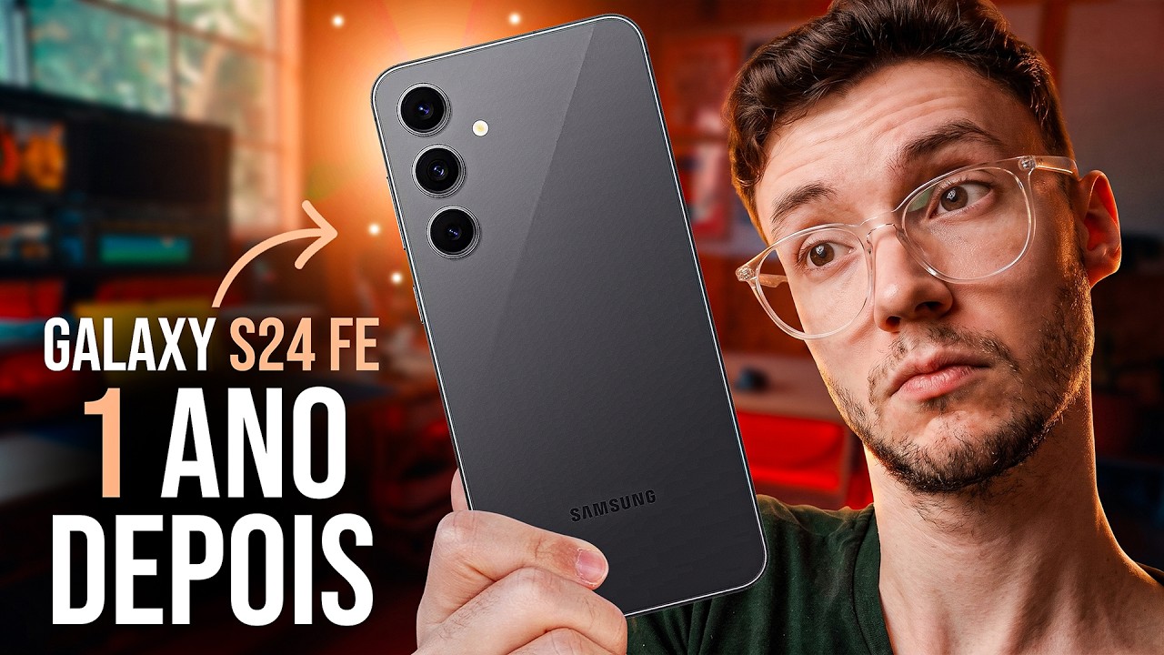 Miniatura da avaliação em vídeo de Smartphone Samsung Galaxy S24 FE 128GB 8GB RAM 5G