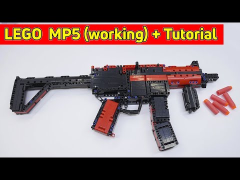 LEGO MP5 (working) + Tutorial