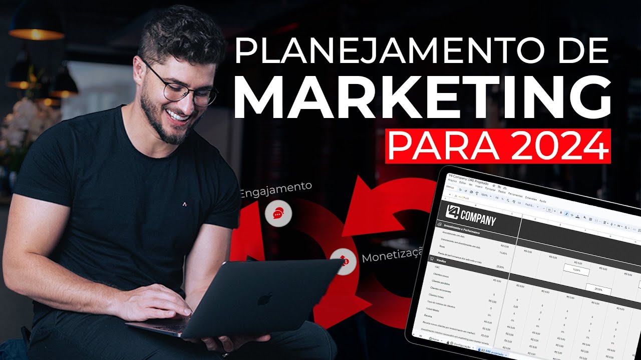 PLANEJAMENTO de MARKETING PARA 2024 - O Novo Método V4 | Estratégia Completa