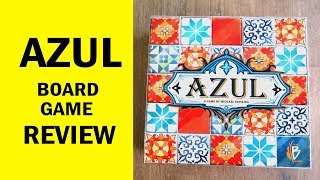 AZUL Board Game Review & Runthrough - The Most Beautiful Tile Laying Game Ever