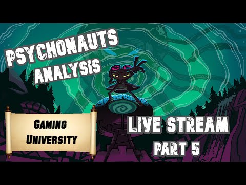 Psychonauts Lore Analysis - Stream Part 5 (Black Velvetopolis)