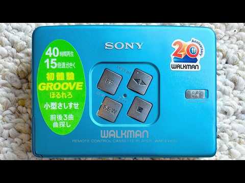 Sony WM-EX633 Walkman Cassette Player, Excellent Rare Blue ! Tested & Working ! image 14