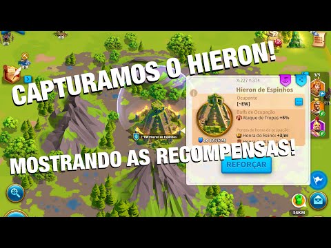 Rise of Kingdoms KVK 141 | CAPTURANDO O HIERON DE ESPINHOS!