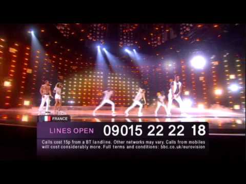 *Eurovision 2010* *Final* *18 France* *Jessy Matador* *Allez Ola Olé* 16:9 HQ