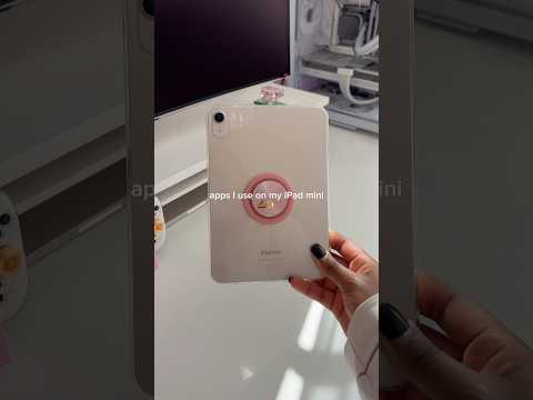 my favourite iPad mini apps ✨✍🏾 #ipadapps #ipadmini