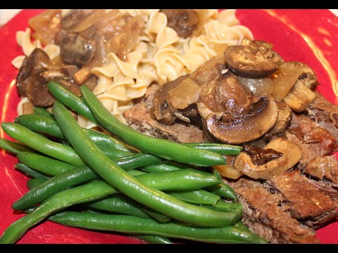 Beef and Mushroom in Crock Pot with Tink