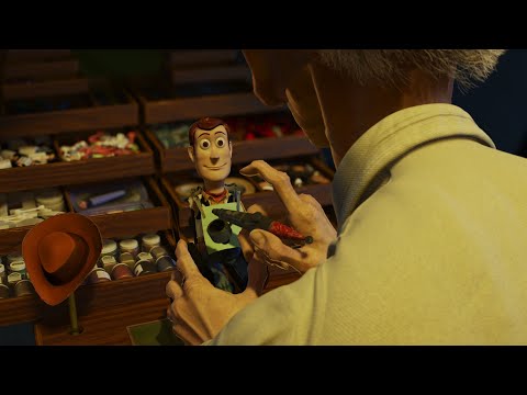 Toy Story 2: Fixing Woody Scene 4K 60FPS