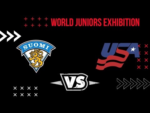 USA vs Finland 2021 world Juniors exhibition game Dec. 22nd, 2020