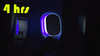 Private Jet Night Flight  | Ambient Cabin Sounds for Sleep & Study