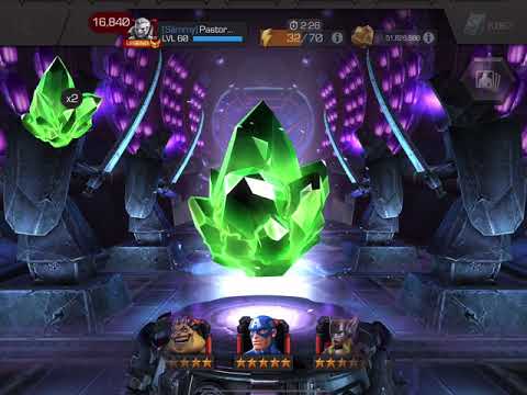 New Variant #6 100% rewards opening 1x 6 Star. 3x 5 Star crystals #MCOC #variant6mcoc