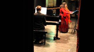 D.Milhaud - Chant du Laboureur - Poèmes juifs Op.34 No.3 - Duo Amaduzzi-Peli (Live, 2012)