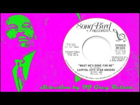Gospel Funky Soul 45 - Capitol City Star Singers - 'What he's done for me'