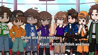 Shiloh and bros meets @ALostGlitch. ‘s Shiloh and bros (old vid) !NO SHIP! Read description