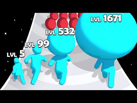 BIG HEAD RUNNER: Level Up Runner - Number Games (Max Level)