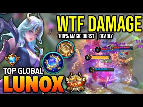 LUNOX BEST BUILD 2023 | TOP GLOBAL LUNOX GAMEPLAY | MOBILE LEGENDS✓