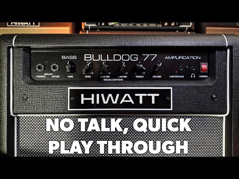 Hiwatt Bulldog 77 1x12 Bass Combo 2025 image 5