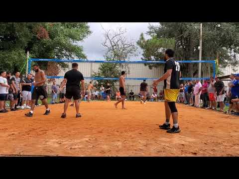 ⛔⛔⛔Bolley ball, Set 1## Chico Loco, Zurdo, Charley y Gio vz La Chispa, Mere Blaz y Otro