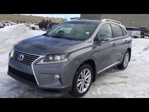 New Grey 2015 Lexus RX 350 AWD Sportdesign Edition Walk Around Review - Alberta