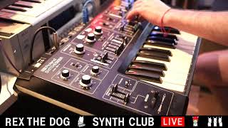 Video thumbnail for Rex The Dog - Vortex and Roland SH-1 | Synth Club Episode 4 by Rex The Dog