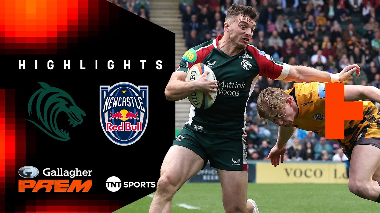OUTCLASSED! 😮‍💨 | Leicester Tigers vs Newcastle Red Bulls | Gallagher PREM Rugby Highlights