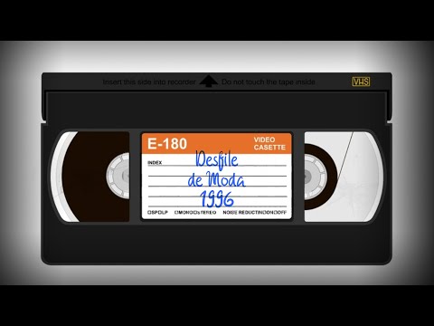 Acervo de VHS - Desfile de Moda 1996