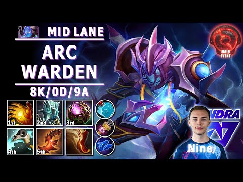 Arc Warden Mid Lane | Nine Pos 2 AW Play | 7.32c | Tundra vs Secret | TI 2022 Grand Final