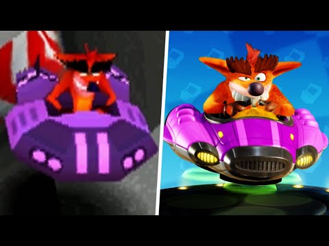 CTR: Nitro-Fueled - Comparison of the Crash Bash Void Manta + Crash Bash in Nitro-Fueled recreation