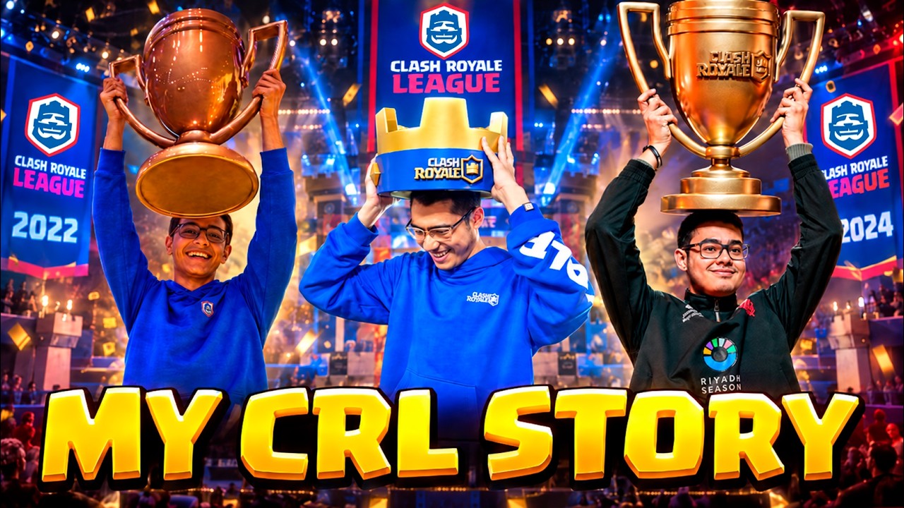 My story in the Clash Royale League 🏆