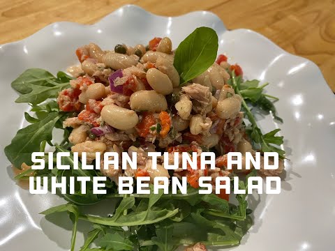 SICILIAN TUNA AND WHITE BEAN SALAD