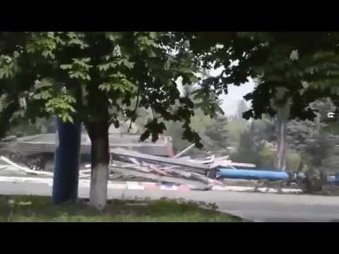 Ukraine. Tanks in Mariupol. 09.05.2014 (Victory Day)