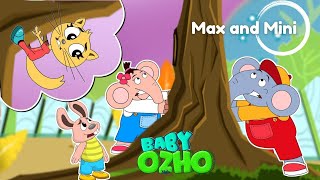 Max and Mini Calls for a VET Doctor | Baby Ozho Cartoon Rhymes and Kids Story