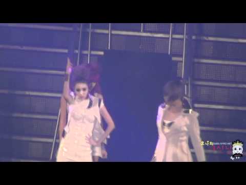 [FANCAM] 111203 YG Family concert - I AM THE BEST + Clap your hands (DARA ver)