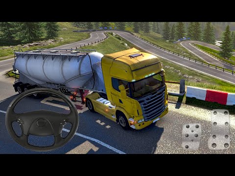 Euro Truck Simulator Offroad Cargo Transport - Car Driving Simulator | Android Gameplay