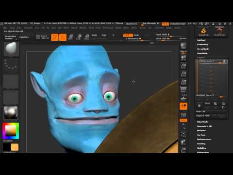 Introduction to ZBrush 4R7 36