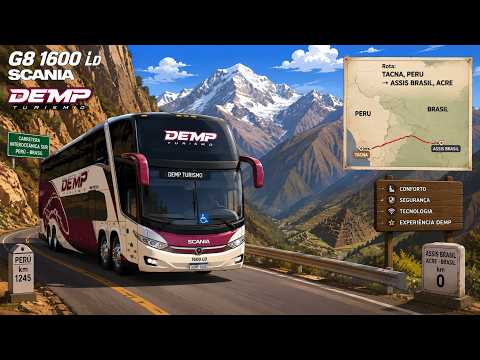 TÁCNA (PERU) x ASSIS BRASIL (ACRE, BRASIL) • EAA 1.60 • EURO TRUCK SIMULATOR 2