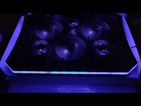 TopMate C12 Laptop Kühler RGB Gaming Notebook Kühlpads, Wunder  darf man bei der Kühlleistung nicht