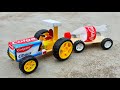 How To Make A Colgate Tractor At Home Diy Electric Toy Tractor Sanu Tech