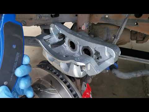 Replace brake caliper and pads Ford Excursion F250 F350