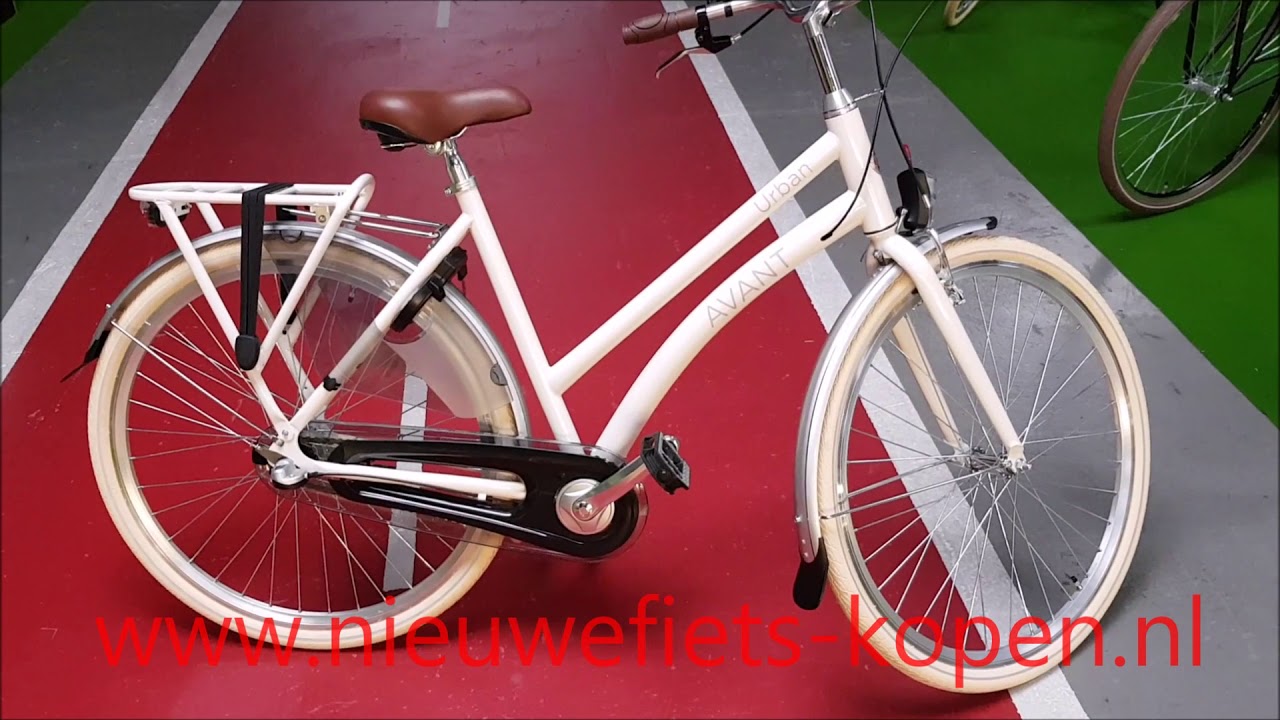 avant urban damesfiets 28 inch creme