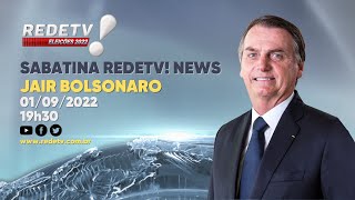 Entrevista Jair Bolsonaro - Sabatina presidenciáveis RedeTV! News