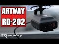 Видео - Радар-детектор ARTWAY RD-202 GPS