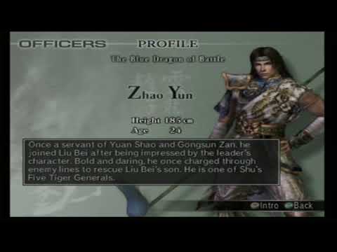 Dynasty Warriors 4 Empires: Know Your Musou Warriors