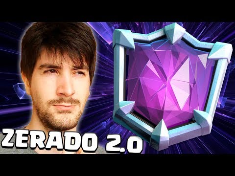 ZEREI O CLASH ROYALE AO VIVO! MAIOR CAMPE