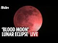 LIVE Blood Moon Total Lunar Eclipse Seen Around The World