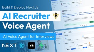 🚀 Build & Deploy AI Recruiter Voice Agent Using Next.js, React, Vapi, Supabase | Full Tutorial 🎙️